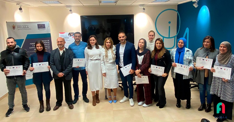 Formación Alcalá y la ciudad autónoma de Melilla clausuran el Segundo Programa de Formación Superior y Recuperación de Capital Humano en el ámbito de las TIC