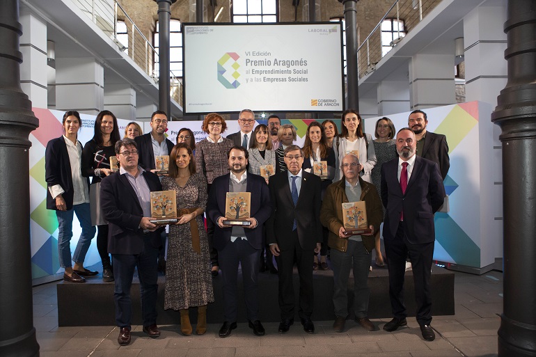 farmaSOLIDARIA, premiada en la VI Edición Premio Aragonés al Emprendimiento Social y a las Empresas Sociales