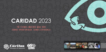 Imagen de la campaña Caridad 2023 de Cáritas.
