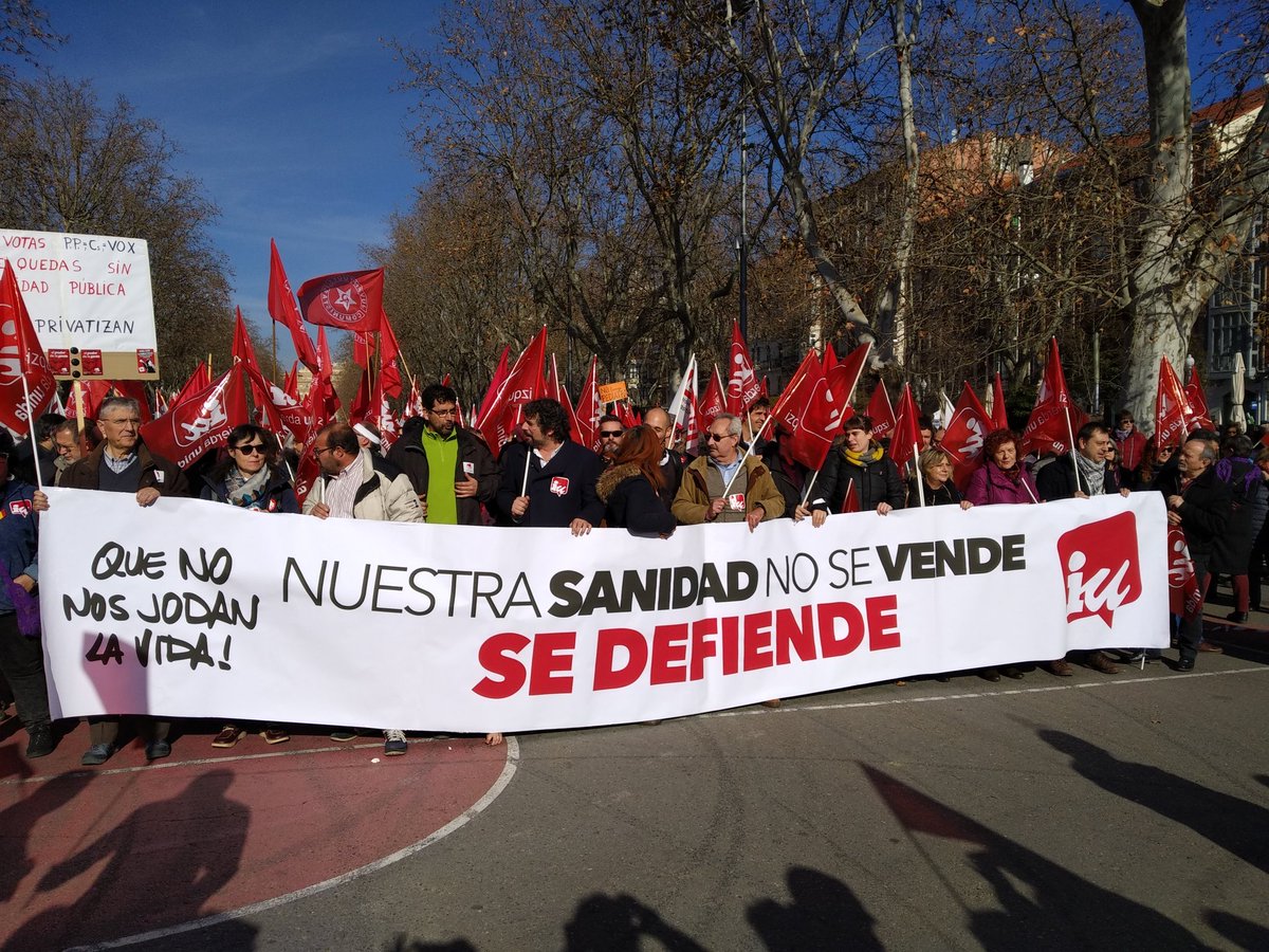 Castilla y Le&oacute;n se echa a la calle por la sanidad p&uacute;blica
