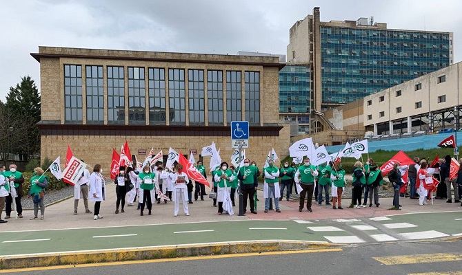 Concentraciones en toda Castilla y León contra el acuerdo «discriminatorio» entre la Junta y Satse