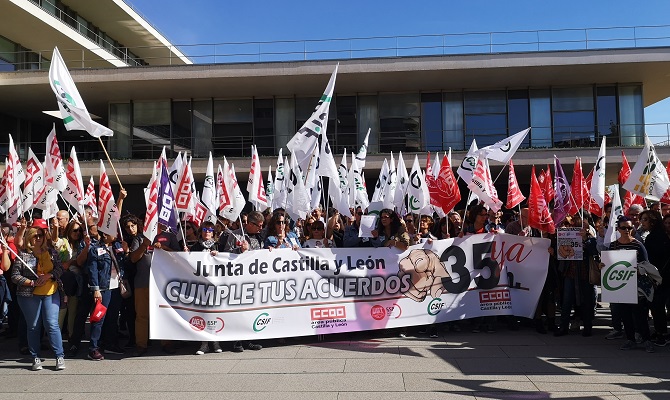 La Junta convoca el d&iacute;a 7 a los sindicatos y el 15 la mesa sectorial de Sanidad para negociar las 35 horas