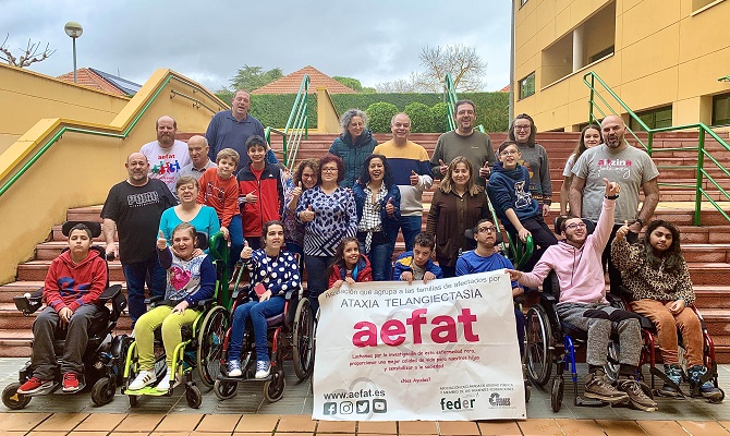 Cinco asociaciones de ataxia telangiectasia se unen para crear la primera web internacional sobre esta enfermedad rara