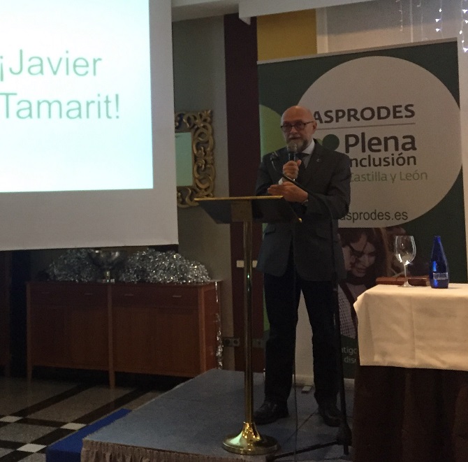 V Premio Asprodes para el psic&oacute;logo Javier Tamarit