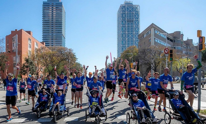Cuatro maratones para buscar una cura a la ataxia telangiectasia