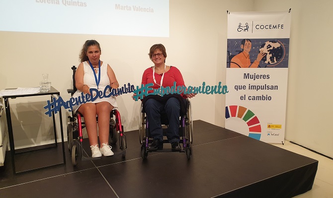 Mujeres con discapacidad reclaman &ldquo;visibilidad&rdquo; y &ldquo;participaci&oacute;n&rdquo; para &ldquo;construir un mundo mejor&rdquo;