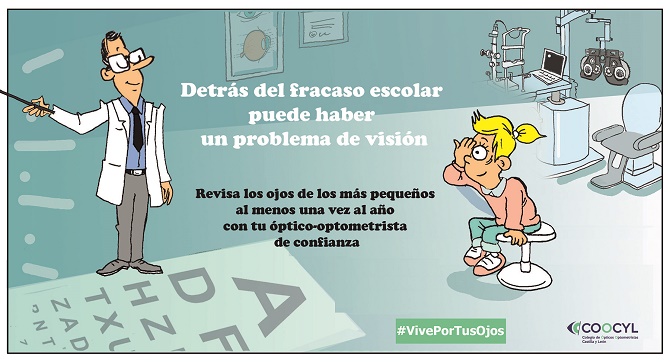 Los expertos recomiendan afrontar la vuelta al cole en las mejores condiciones visuales