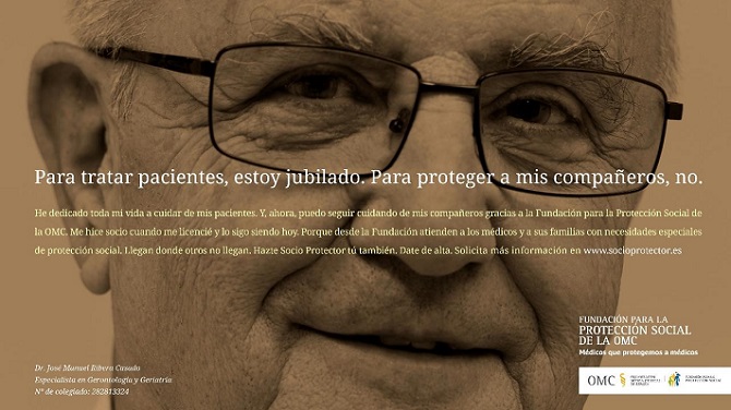 &lsquo;M&eacute;dicos que protegemos a m&eacute;dicos&rsquo;, la nueva campa&ntilde;a de la Fundaci&oacute;n para la Protecci&oacute;n Social de la OMC