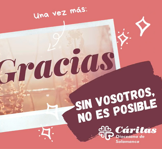 C&aacute;ritas agradece el compromiso durante la emergencia del COVID-19