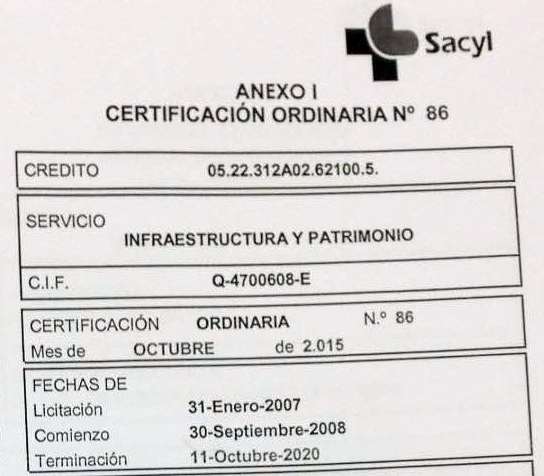El PSOE denuncia que la fecha &laquo;oficial&raquo; para terminar las obras del nuevo hospital de Salamanca es octubre de 2020