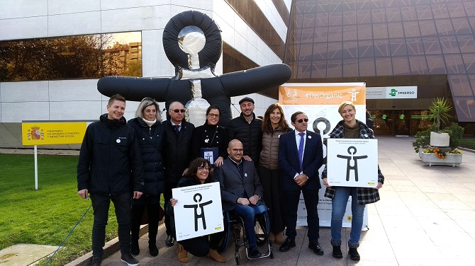 Cocemfe presenta en 41 ciudades un nuevo s&iacute;mbolo internacional para dar visibilidad a la discapacidad org&aacute;nica