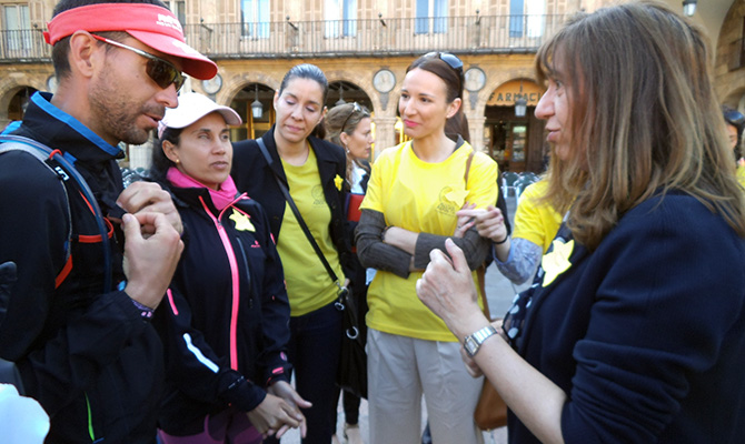 La Vuelta a Espa&ntilde;a ‘Mu&eacute;vete por los que no pueden’ recala en Salamanca