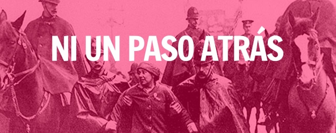 &iexcl;Ni un paso atr&aacute;s!