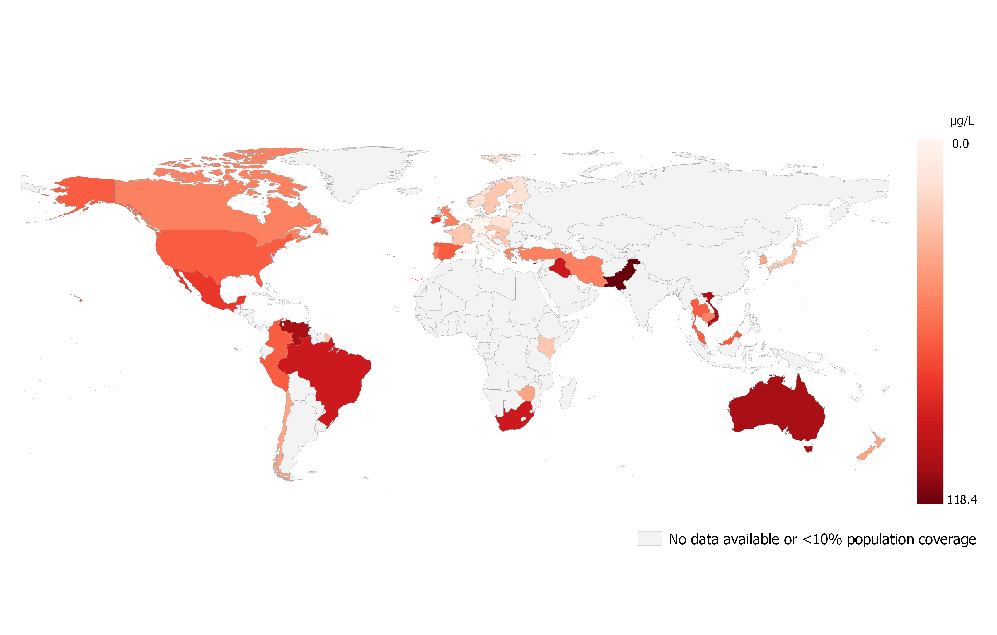 «Enorme brecha» entre países para controlar los contaminantes en el agua de consumo