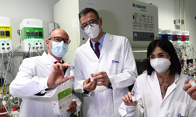 Espa&ntilde;a registra 17.023 nuevos contagios de coronavirus y 93 muertes por covid-19