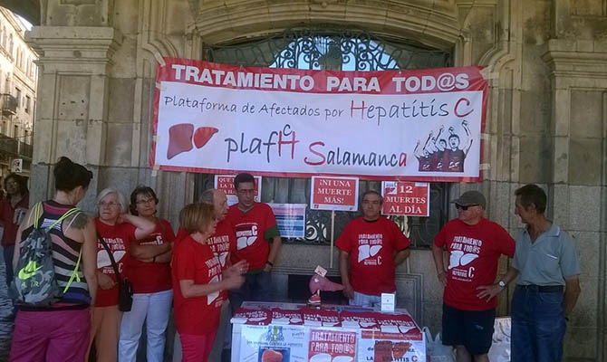 ‘Tratamiento para todos’, lema de los afectados por hepatitis C en el día mundial de la enfermedad