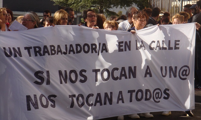 Trabajadores de cocina y mantenimiento del hospital de Salamanca llegar&aacute;n &laquo;hasta el final&raquo; para evitar m&aacute;s privatizaciones