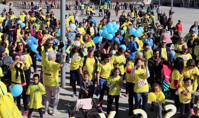 Participativa y solidaria tercera marea amarilla por las enfermedades raras