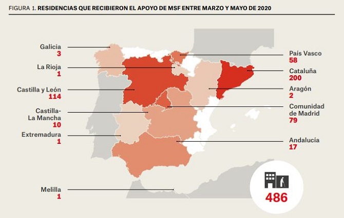 M&eacute;dicos Sin Fronteras destapa &laquo;el inaceptable desamparo&raquo; de los mayores en las residencias durante los peores meses de la pandemia por COVID-19