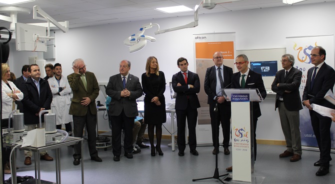La Universidad de Salamanca estrena un laboratorio quir&uacute;rgico de base de cr&aacute;neo, &uacute;nico en Espa&ntilde;a, para la formaci&oacute;n en Otorrinolaringolog&iacute;a
