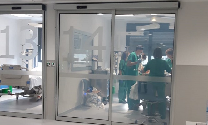 Primera operaci&oacute;n de Traumatolog&iacute;a en el nuevo hospital de Salamanca