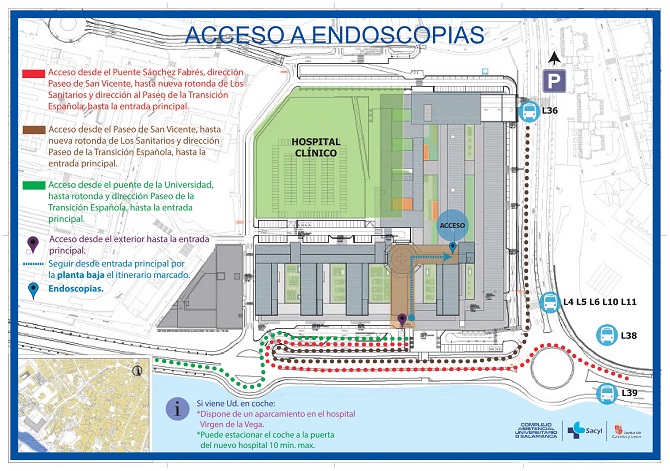 Empieza el traslado de los servicios y unidades del Clínico al nuevo hospital de Salamanca