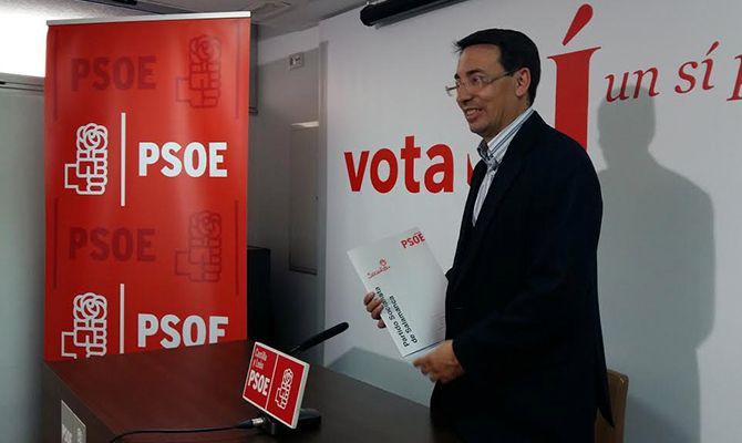 El PSOE denuncia otro ‘par&oacute;n’ en el proyecto del hospital, con s&oacute;lo un 10% de obra certificada hasta marzo