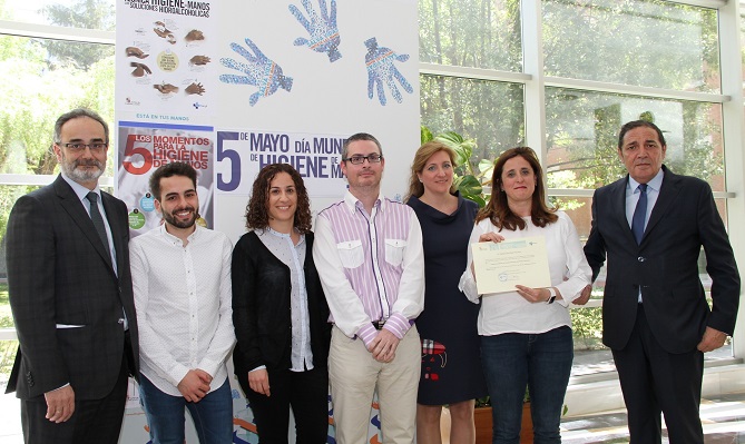 Reconocimiento a los hospitales por sus proyectos para mejorar la higiene de manos