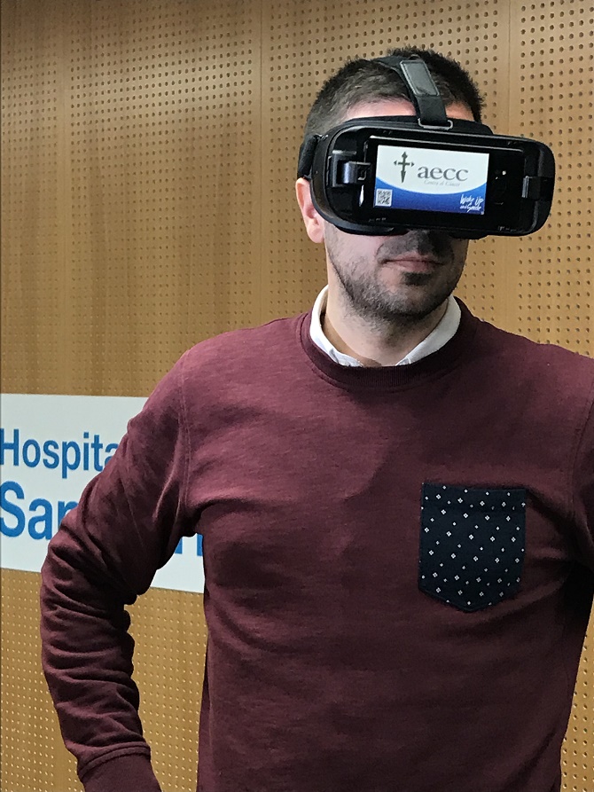 Proyecto piloto de realidad virtual para sobrellevar la quimioterapia