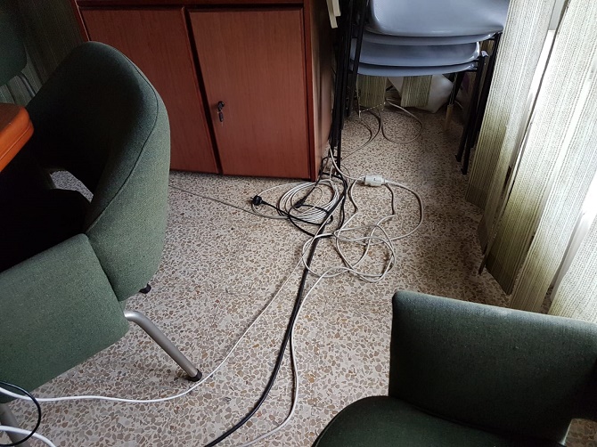 Un centro de salud sin las condiciones mínimas de salubridad y seguridad