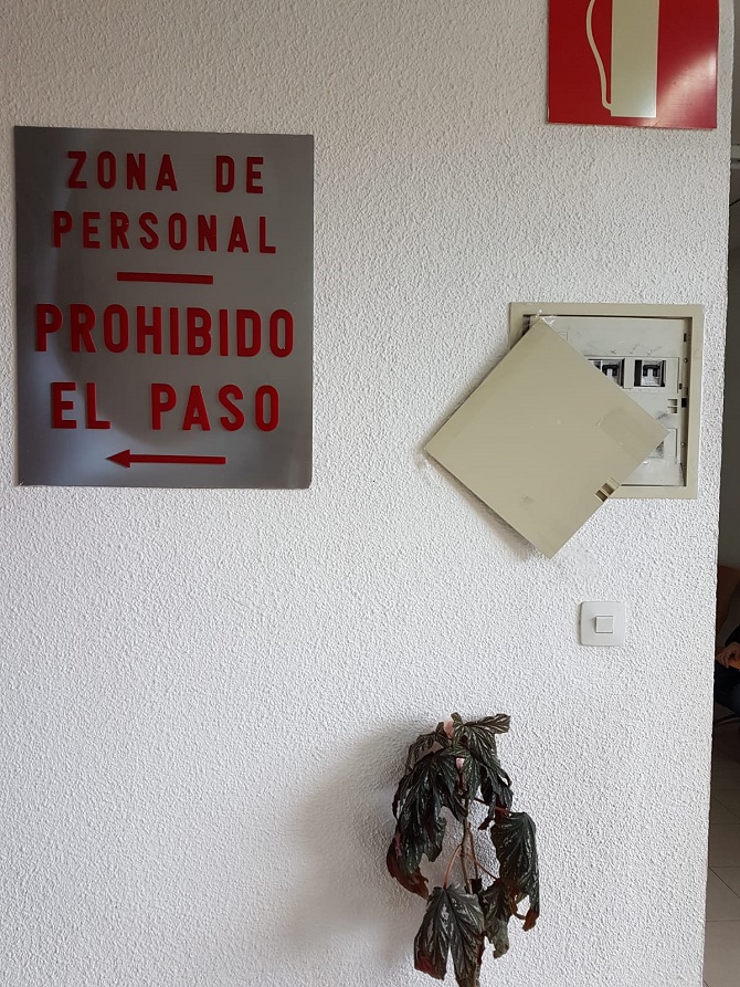 Un centro de salud sin las condiciones mínimas de salubridad y seguridad