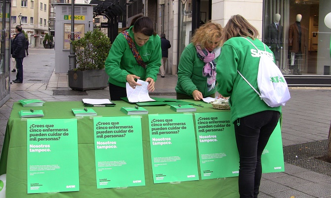 Arranca la recogida de firmas para garantizar por Ley una atenci&oacute;n segura y de calidad con enfermeras suficientes