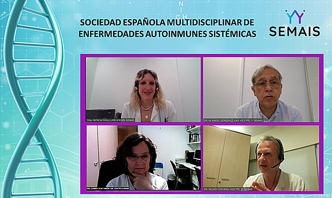 Constituida la primera sociedad cient&iacute;fica multidisciplinar dedicada a las enfermedades autoinmunes sist&eacute;micas