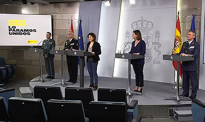 Sigue en descenso el n&uacute;mero de fallecimientos diarios por COVID-19 en Espa&ntilde;a, donde se han registrado 605 muertes m&aacute;s en 24 horas
