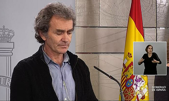 La epidemia de COVID-19 deja ya cerca de 5.000 fallecimientos en Espa&ntilde;a tras un aumento de 769 en 24 horas
