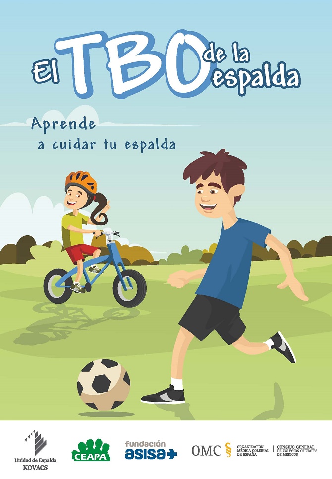 La práctica habitual de ejercicio físico, esencial para que los escolares tengan una espalda sana