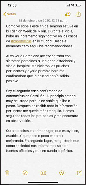 Cuatro nuevos casos en el Pa&iacute;s Vasco elevan a 83 el n&uacute;mero de afectados por coronavirus en Espa&ntilde;a | 1 de marzo
