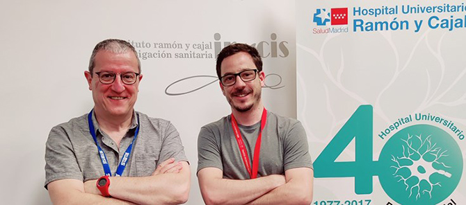 Los investigadores Javier Zamora y Borja M. Fernández-Félix, investigadores del CIBERESP-IRYCIS, han coordinado el trabajo / CIBERESP Nueva calculadora para predecir la mortalidad en pacientes con endocarditis infecciosa