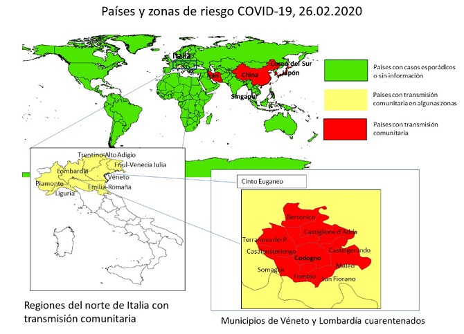 Espa&ntilde;a suma 23 personas hospitalizadas por coronavirus | 27 de febrero