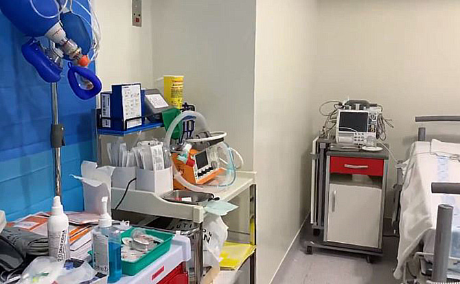 &iquest;C&oacute;mo funciona un hospital en tiempos de pandemia?