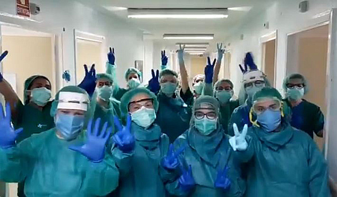 ¿Cómo funciona un hospital en tiempos de pandemia?