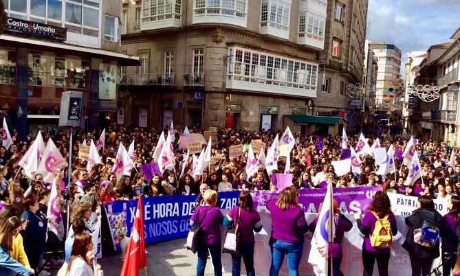 Marea feminista sin precedentes