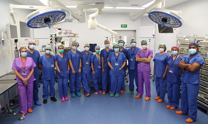 Primer trasplante pulmonar a un paciente post-COVID