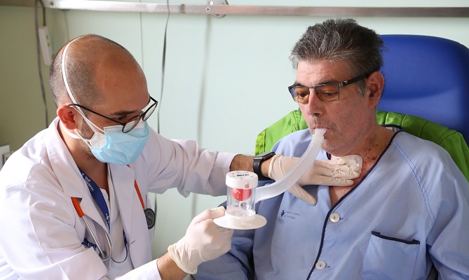 Primer trasplante pulmonar a un paciente post-COVID