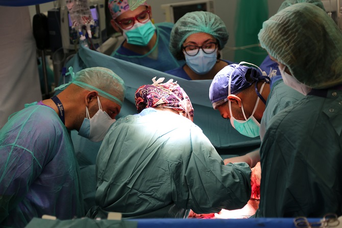 Primer trasplante pulmonar a un paciente post-COVID