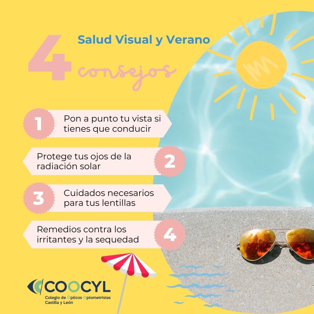 Los problemas oculares aumentan hasta un 25% en verano