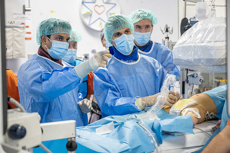 Éxito del primer cateterismo linfático pediátrico realizado en España