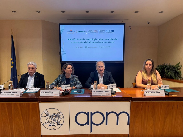 Atención Primaria y Oncología unen esfuerzos para mejorar la atención de los 2,2 millones de supervivientes de cáncer en España
