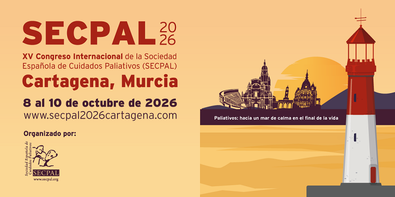 El XV Congreso Internacional de SECPAL combinará ciencia, innovación, humanismo y autocuidado para avanzar «hacia un mar en calma en el final de la vida»