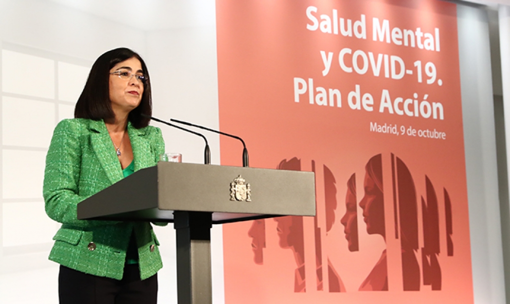 Carolina Darias defiende la necesidad de «visibilizar la salud mental, romper silencios y pasar a la acción»